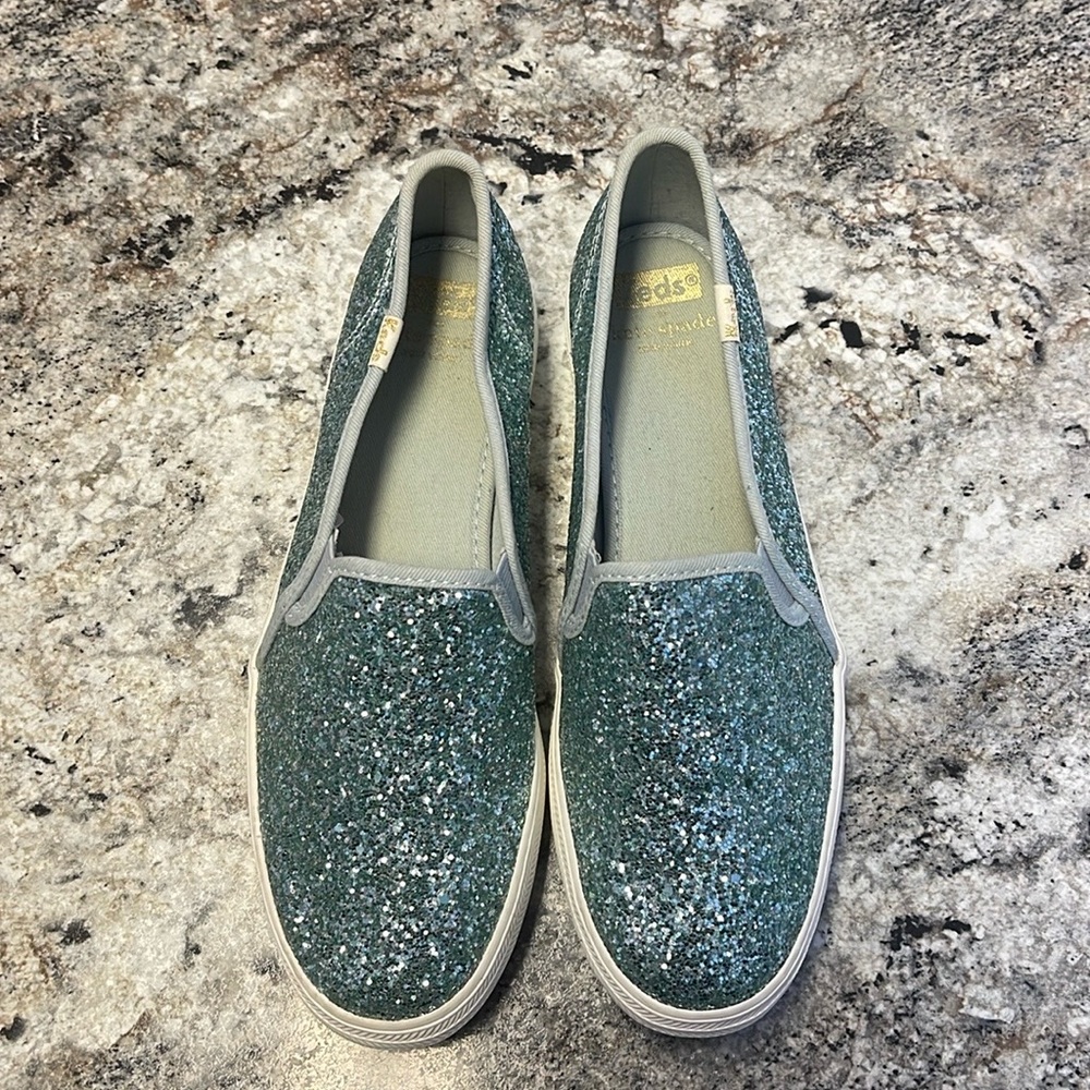 KEDS BY KATE SPADE LIGHT BLUE SIZE 7 WOMANS SHOES WF6476